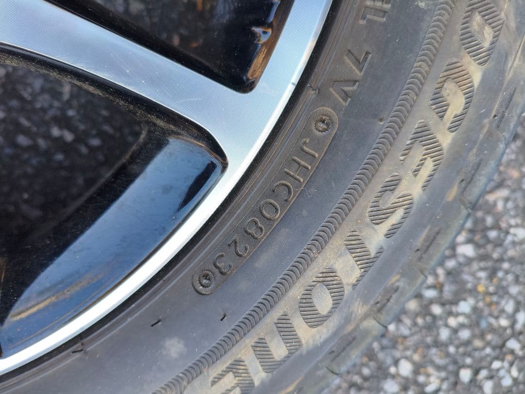 【愛知県手渡し要相談】ヤリス純正オプション16インチアルミホイール4本セット