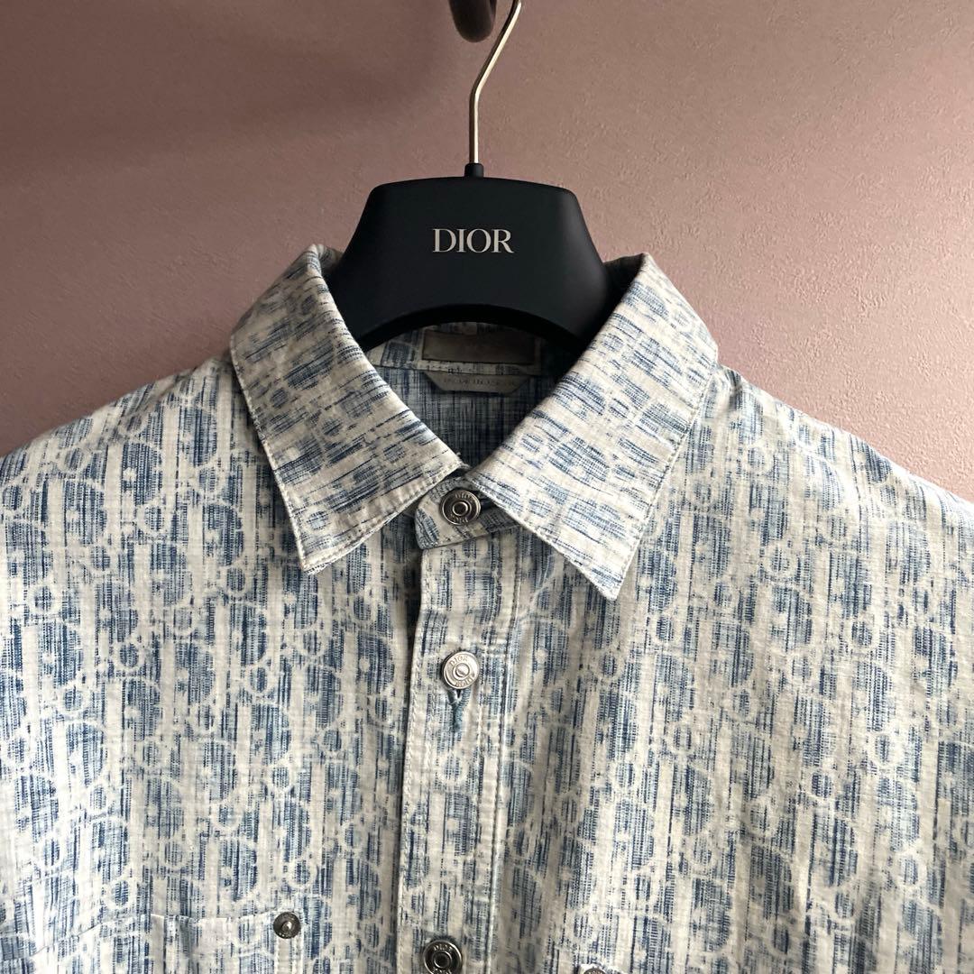 ディオール　オブリーク柄シャツ