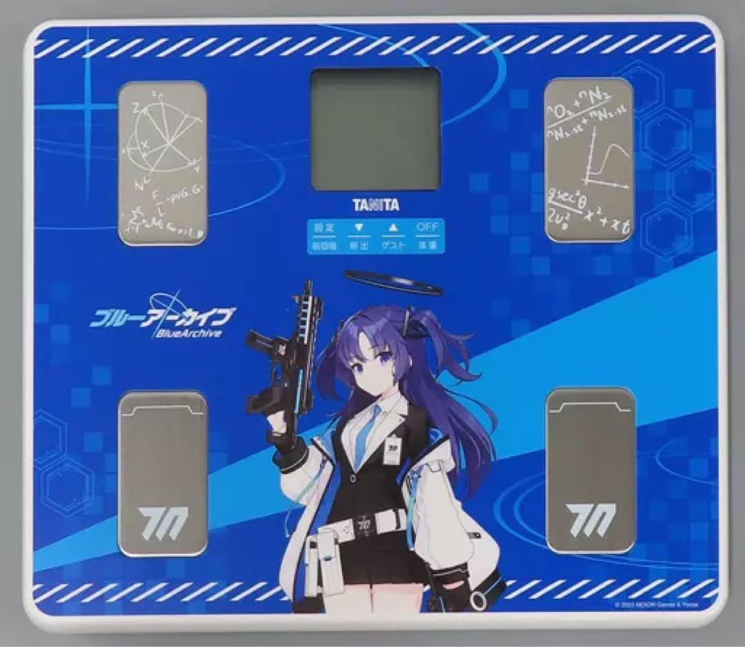 音声体組成計　BC-203-BA　ブルーアーカイブ　早瀬ユウカモデル