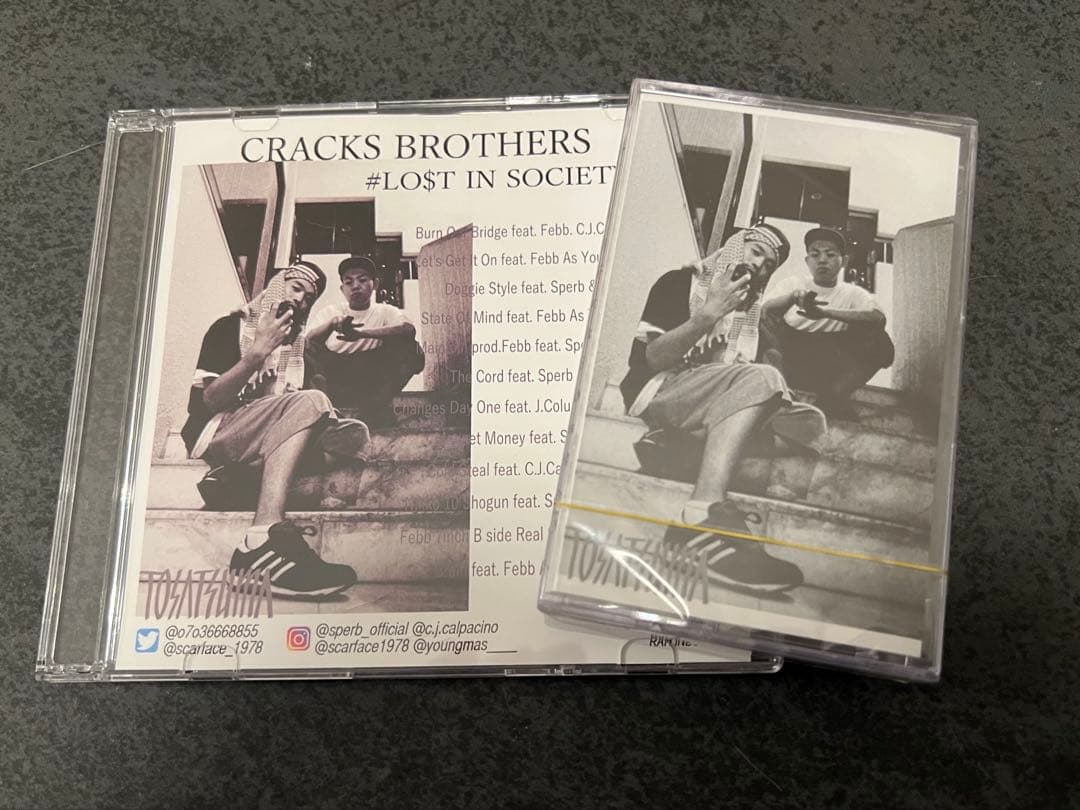 激レア‼️ CRACKS BROTHERS「LOST IN SOCIETY」