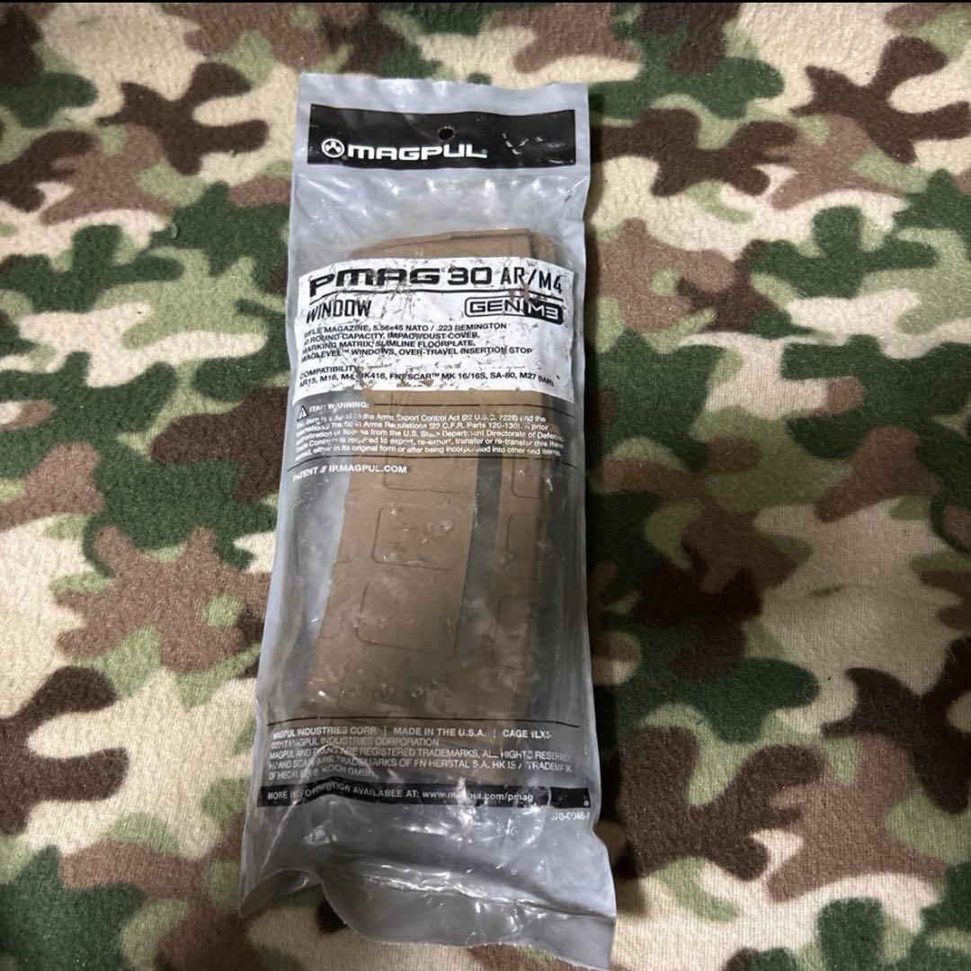 新品　未使用　米軍実物　MAGPUL PMAG 30 窓付き　マグプル　Pマグ⑥