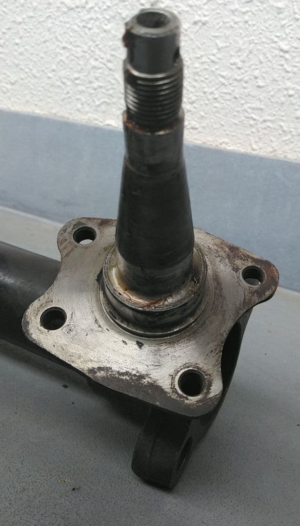 AE86 ネジ式 車高調 フロント ショック スピンドル 純正長カートリッジ用