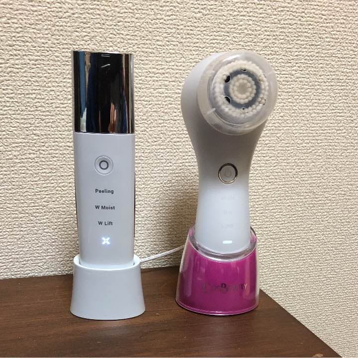 美顔器と洗顔