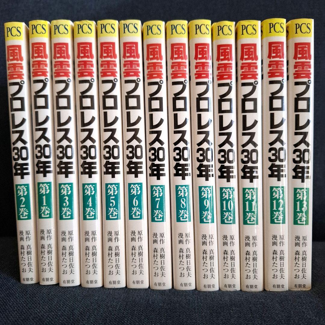 風雲プロレス30年 全13巻セット
