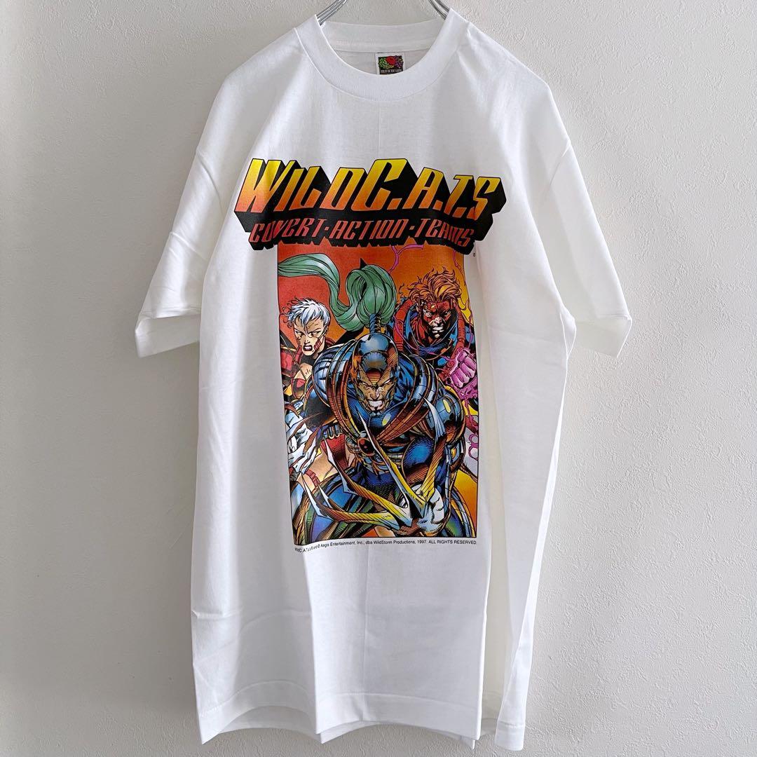 Wildcats Tシャツ Lサイズ アメコミ Jim Lee ビンテージ