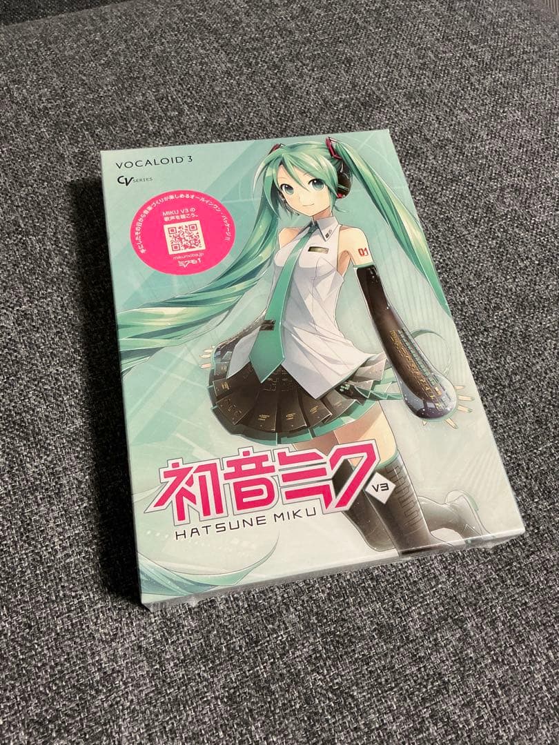 【未使用・未開封】VOCALOID 3 初音ミク V3 音楽ソフト