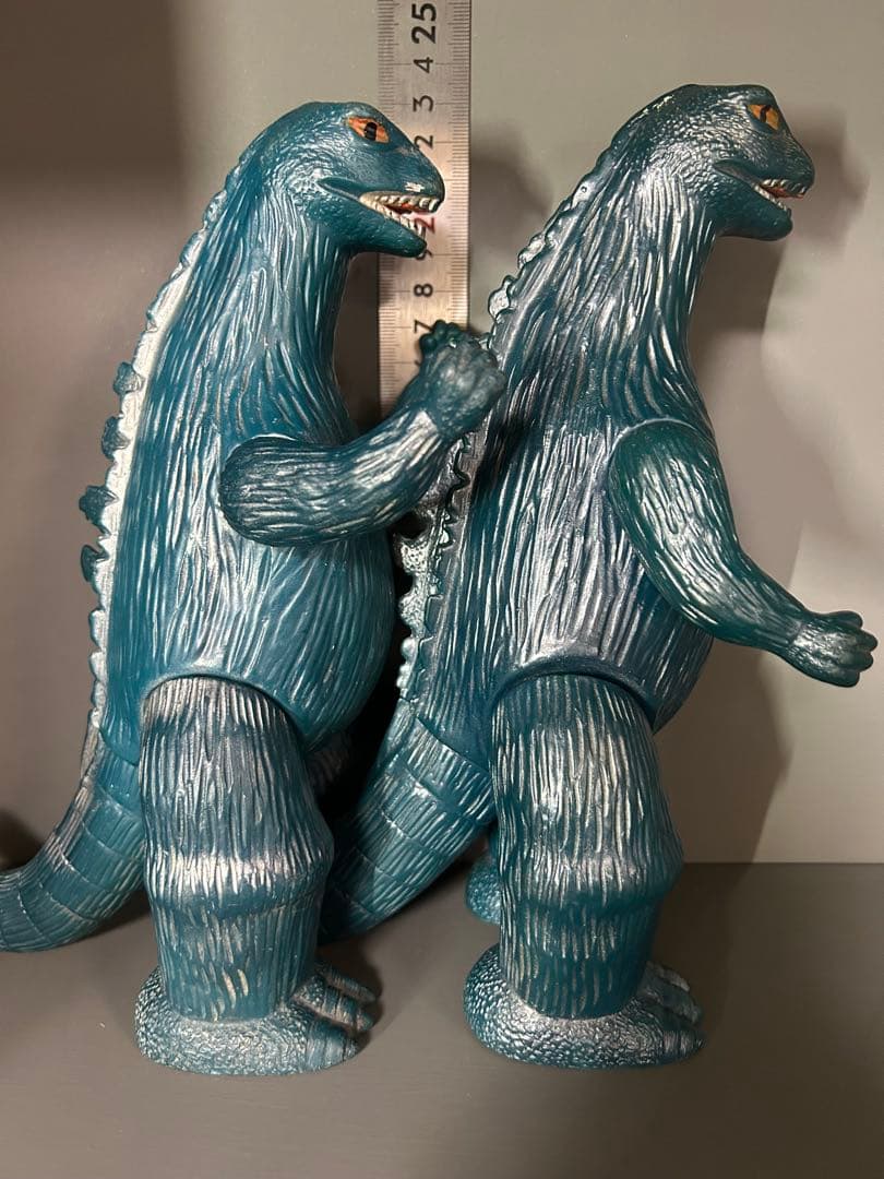 水爆大怪獣ゴジラ　ジャンク　破損　１期？　Ｊテール？　両足刻印なし足裏記名有り