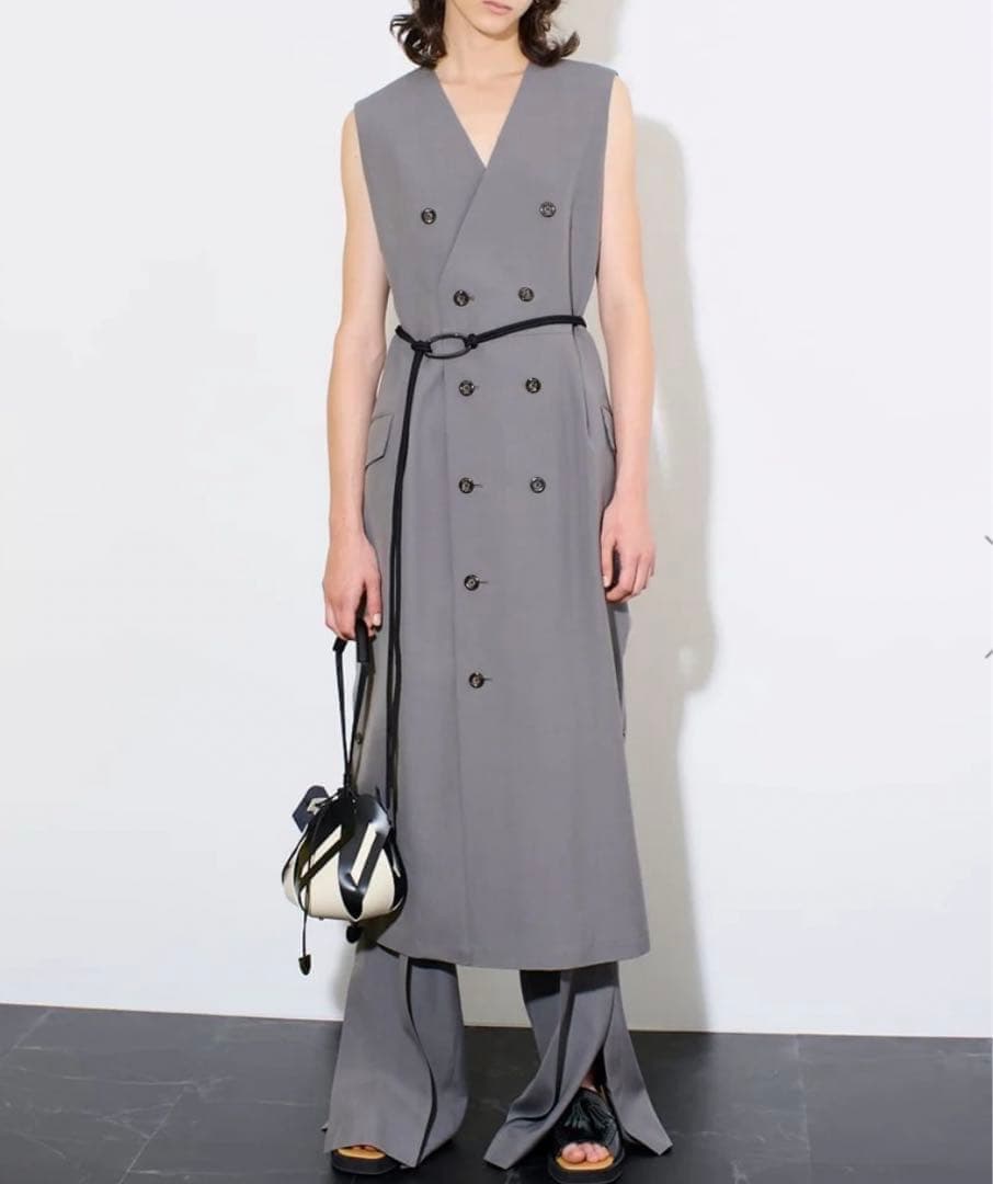 トップス UJOH Cord & Belt Dress