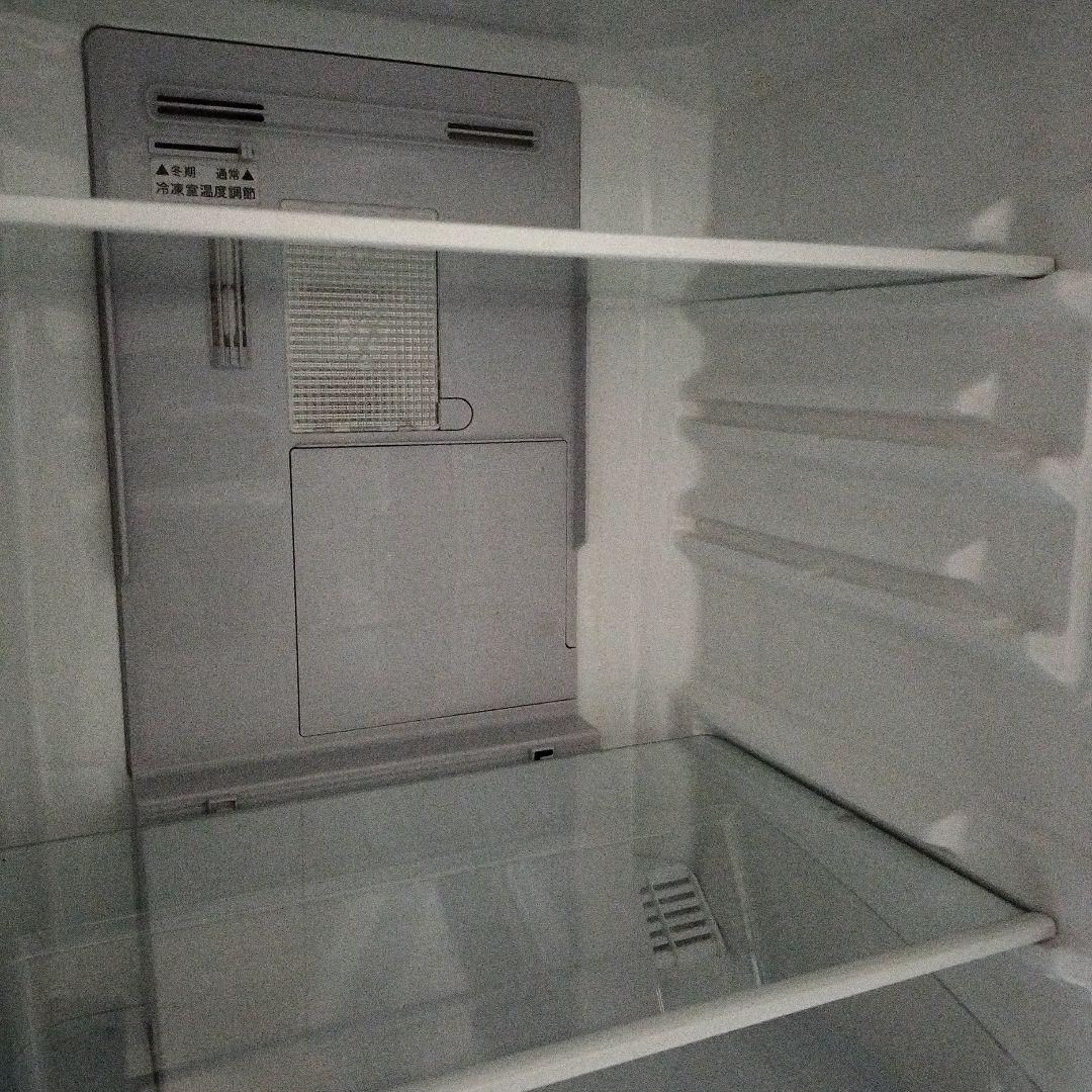 ☆お値下美品☆お洒落フロント面ガラス天板☆SHARP冷蔵庫 SJ-GD14F-W