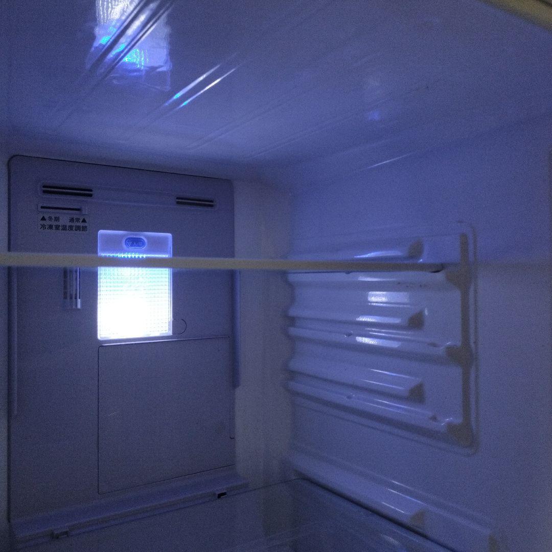 ☆お値下美品☆お洒落フロント面ガラス天板☆SHARP冷蔵庫 SJ-GD14F-W