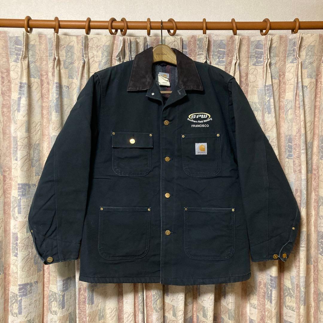 【美品】カーハート　ミシガン　チョアコート　ブラック
