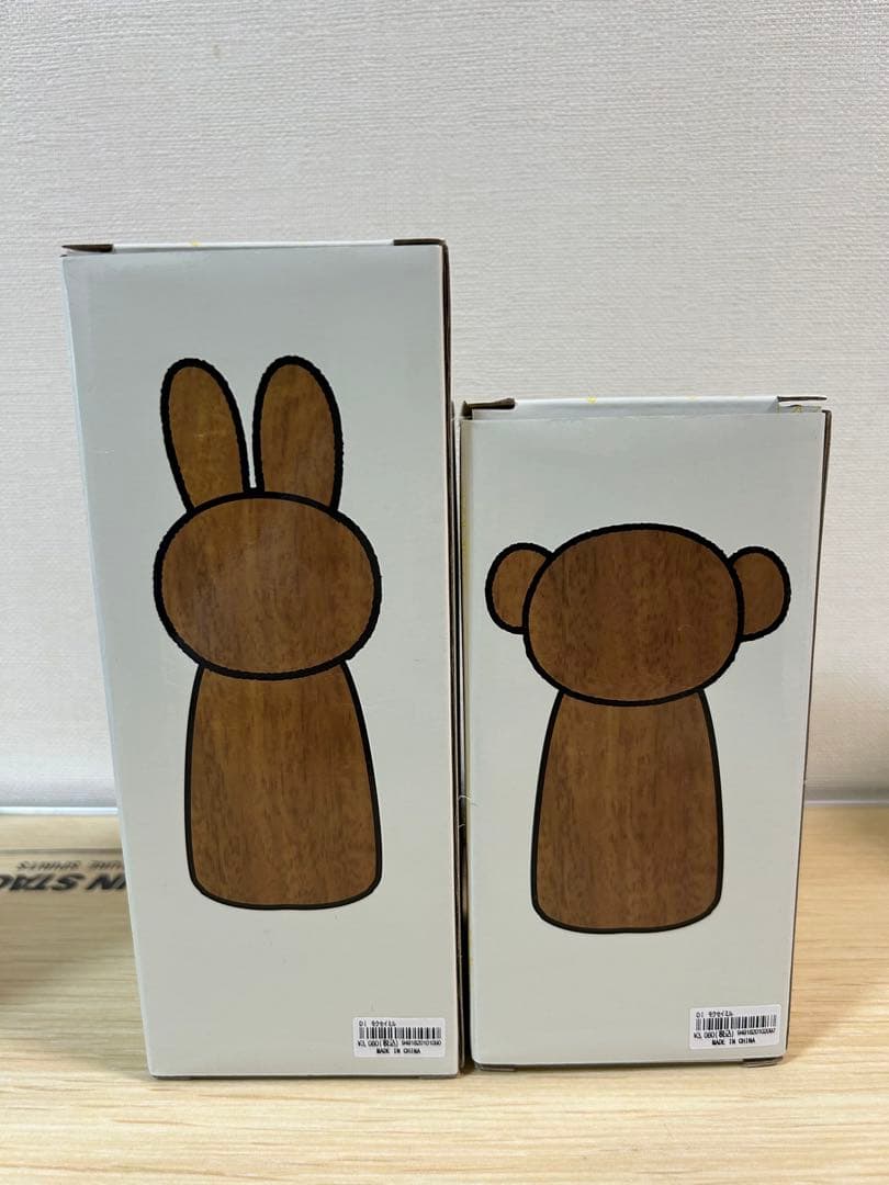 studio clip ミッフィー ボリス 木製 ペッパーミル 2個セット箱あり