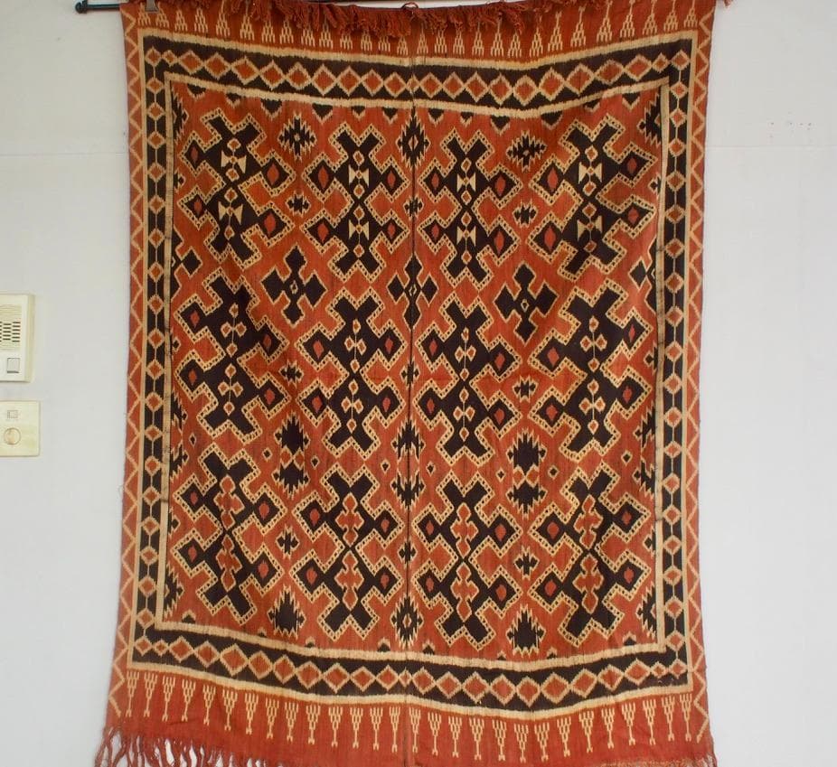 インドネシア スラウェシ島 トラジャ族のイカット5