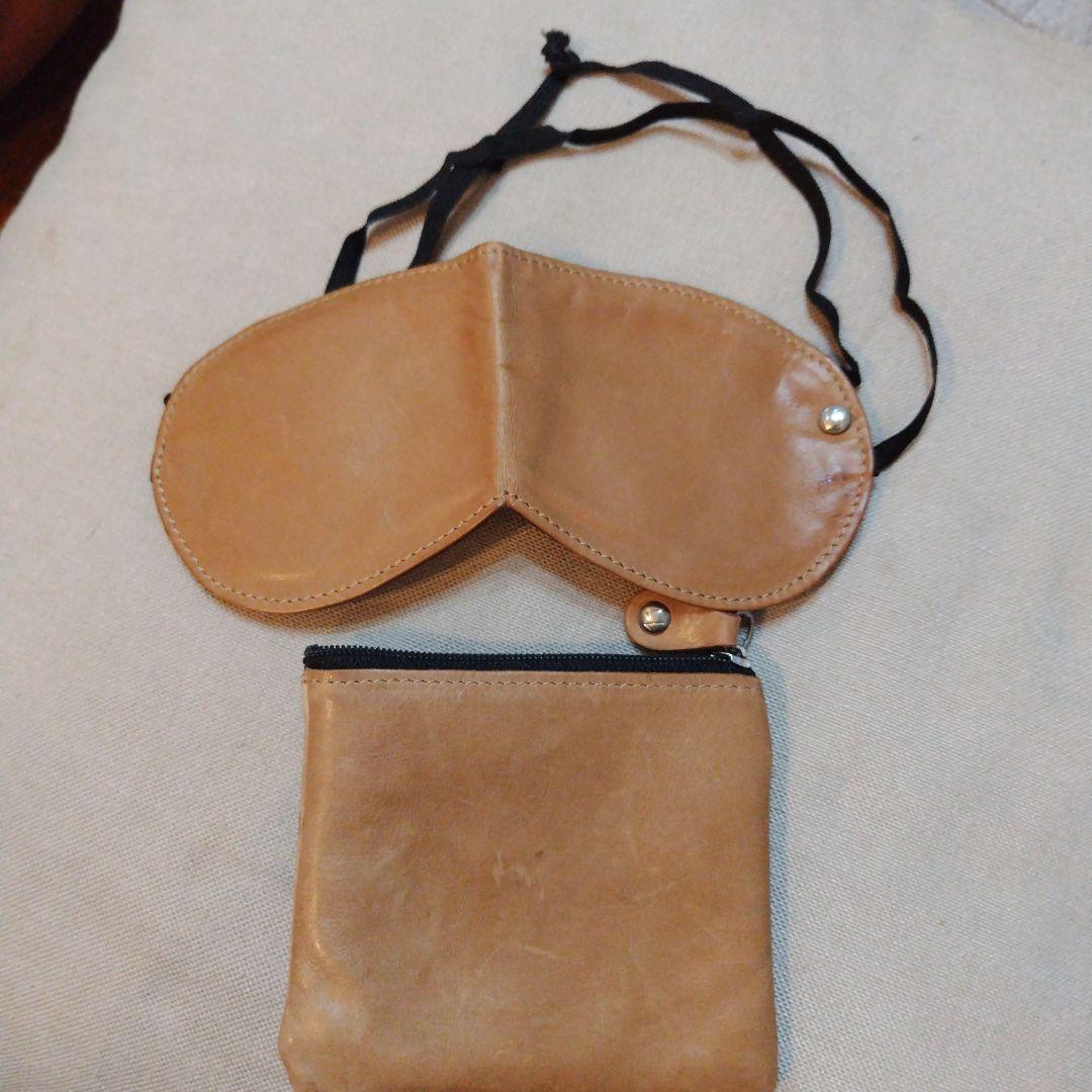 マルタンマルジェラ　レザーアイマスク