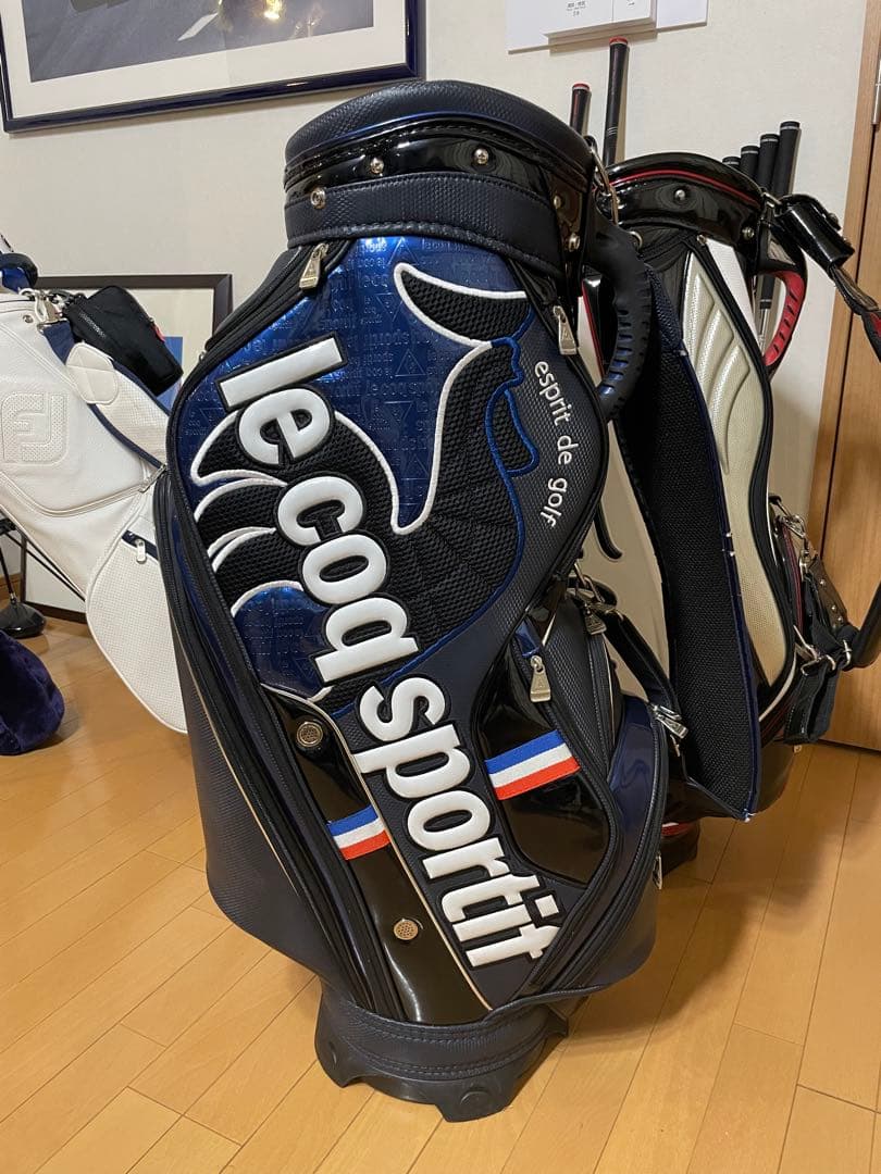 le coq sportif キャディバッグ ネイビー