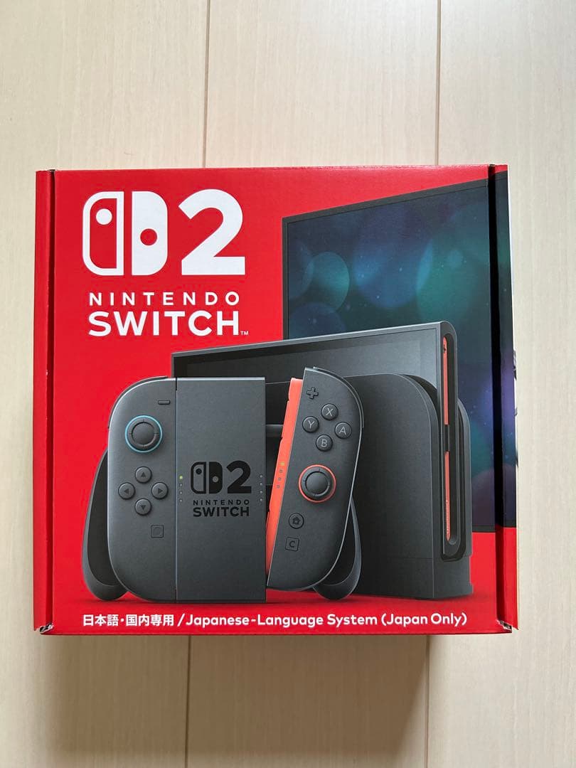 Nintendo Switch 2 日本語・国内専用 新品・未使用