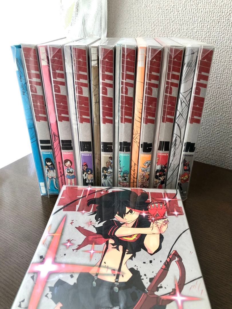 【DVD】キルラキル［完全生産限定版］全九巻セット　収納ケース付き