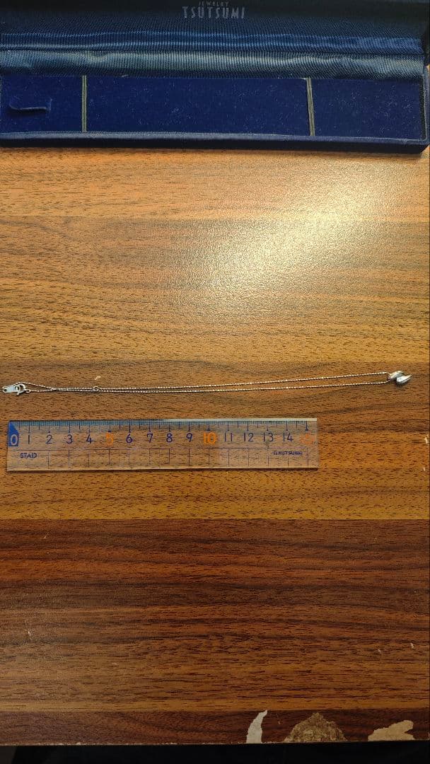 中央宝石研究所 鑑定書付 天然ダイヤネックレス 0.186ct F Pt900