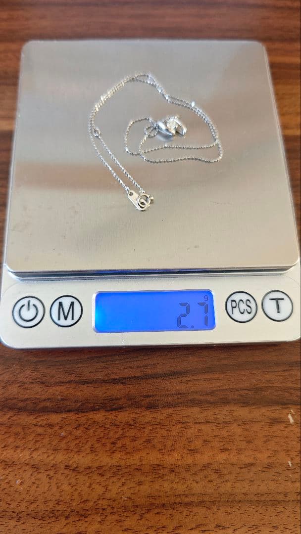 中央宝石研究所 鑑定書付 天然ダイヤネックレス 0.186ct F Pt900