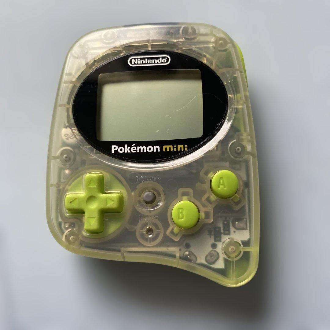 ポケモンミニ本体 ソフト2本付き