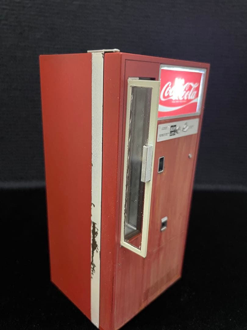 1/12スケール 瓶ジュース 　コーラ　レトロ自販機 　完成品