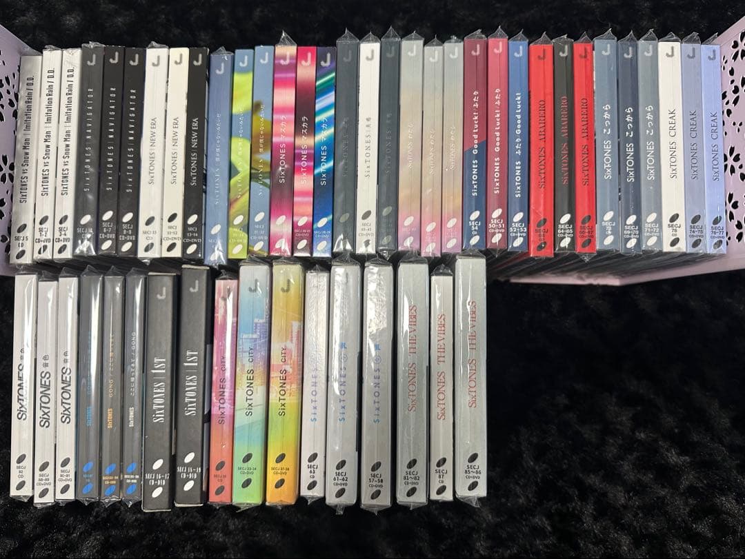 SixTONES CD.アルバムまとめ売り 計50枚