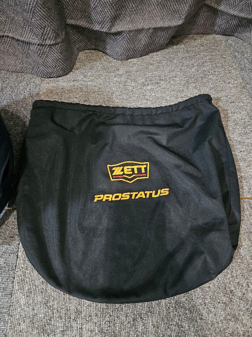 ZETT　PROSTATUS　硬式用ヘルメット　フェイスガードつき