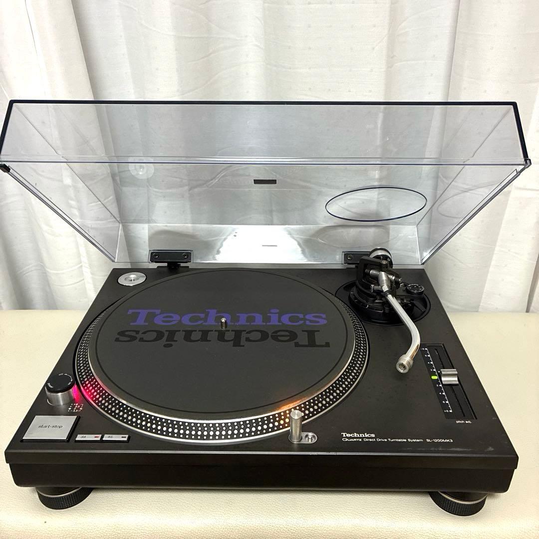 Technics SL-1200MK3 ① 通電・動作・音出し確認問題無し