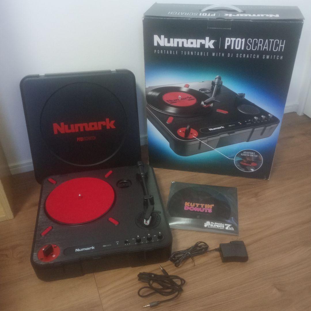 Numark PT01 SCRATCH スリップマットフリスクフェーダーケーブル