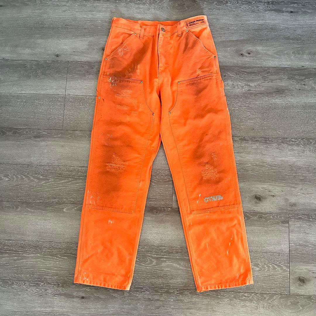 パンツ HERON PRESTON CARHARTT DOUBLE KNEE 32