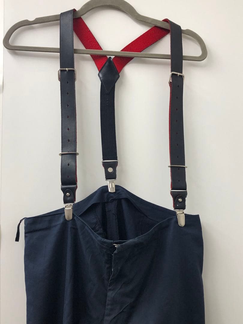 JeanPaulGaultier サスペンダー付きパンツ