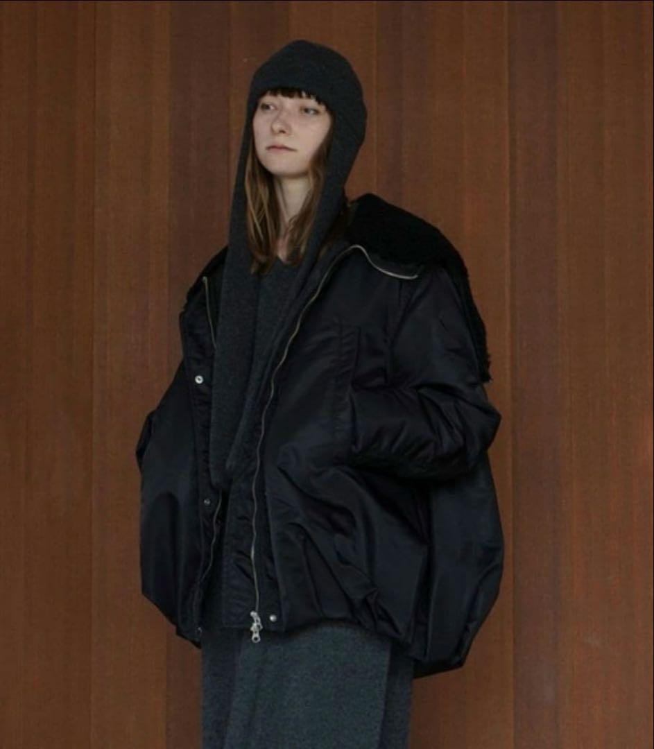 ジャケット・アウター CLANE BALLOON DESIGN HOODED N3B