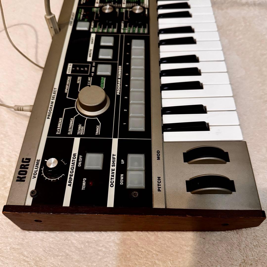 KORG MicroKORG シンセサイザー 37鍵 ソフトケース付き