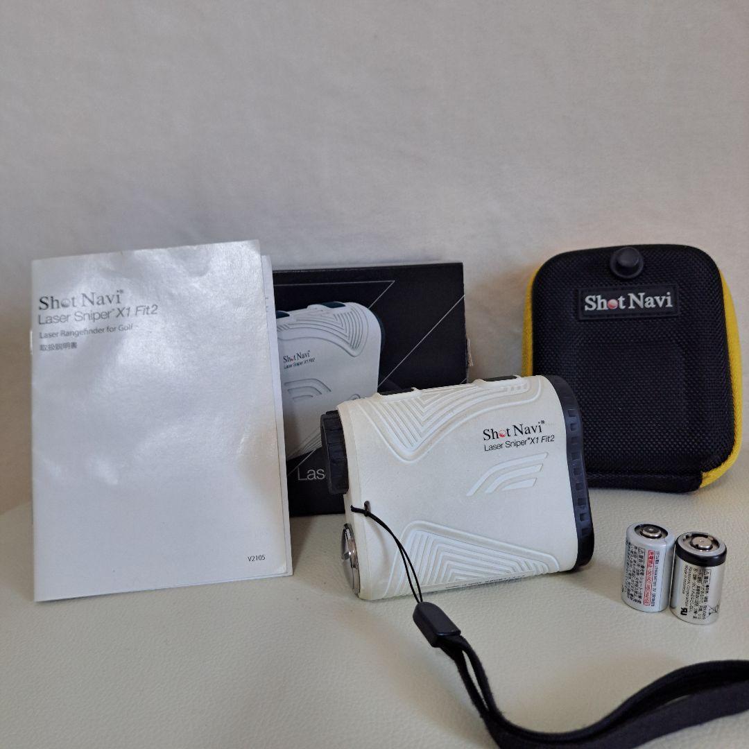 ラウンド用品・アクセサリー ShotNavi Laser Sniper X1 Fit2