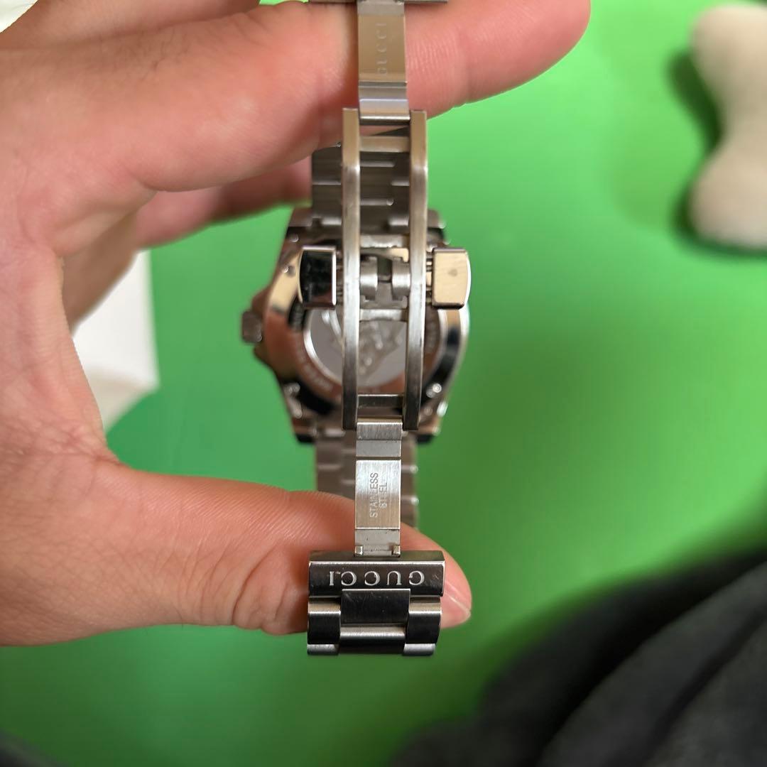 GUCCI DIVE 腕時計 ブラック　プリン