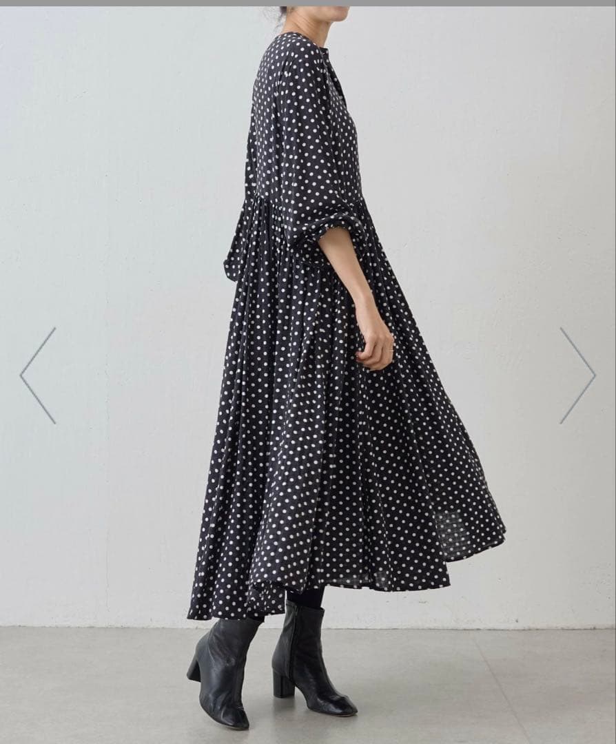 BEARDSLEY ビアグリード水玉　ドットワンピース