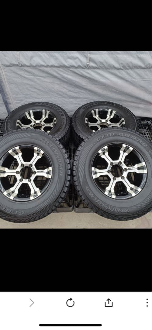 専用　スタッドレスタイヤ 265/70R16 PCD139.7 6穴 8J16