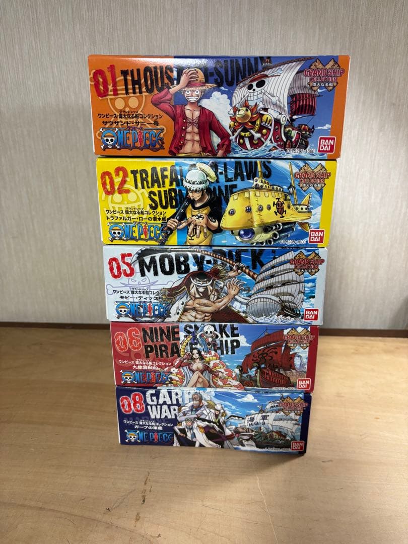 海賊船モデルセット 5点