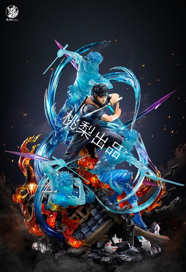 新品未開封『NARUTO』燃風＆流风うちはシスイ フィギュア ガレキ スタチュー