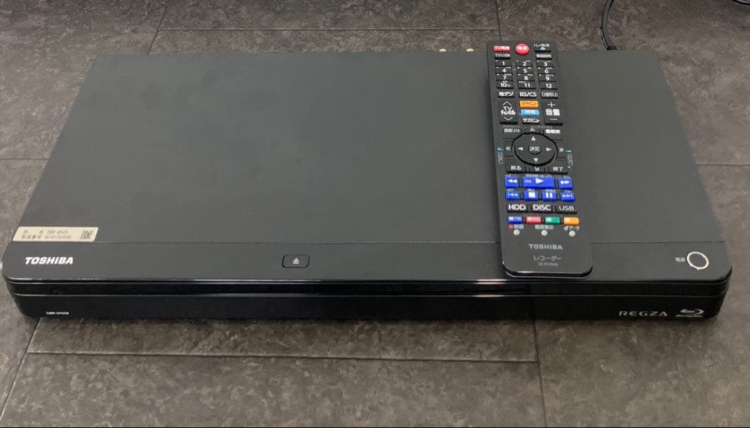 Toshiba 東芝　REGZA ブルーレイレコーダー 映像機器　レコーダー