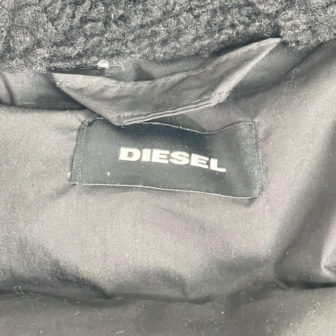 DIESEL ディーゼル ミリタリージャケット　モッズコート　フード、ファー付き