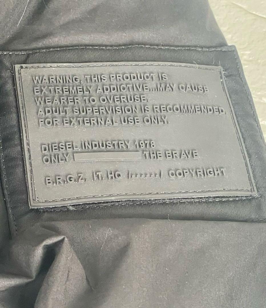 DIESEL ディーゼル ミリタリージャケット　モッズコート　フード、ファー付き