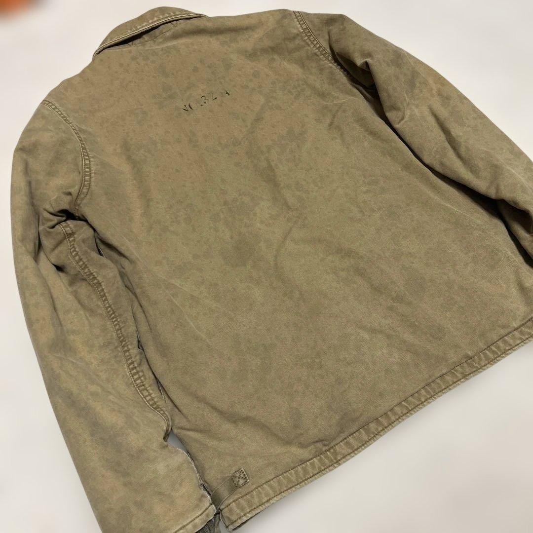 NEIGHBORHOOD 2012AW USED加工 A-2 デッキジャケット