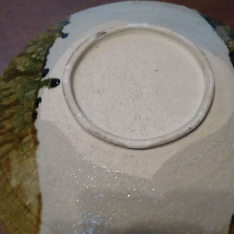 織部焼　大皿　作家物