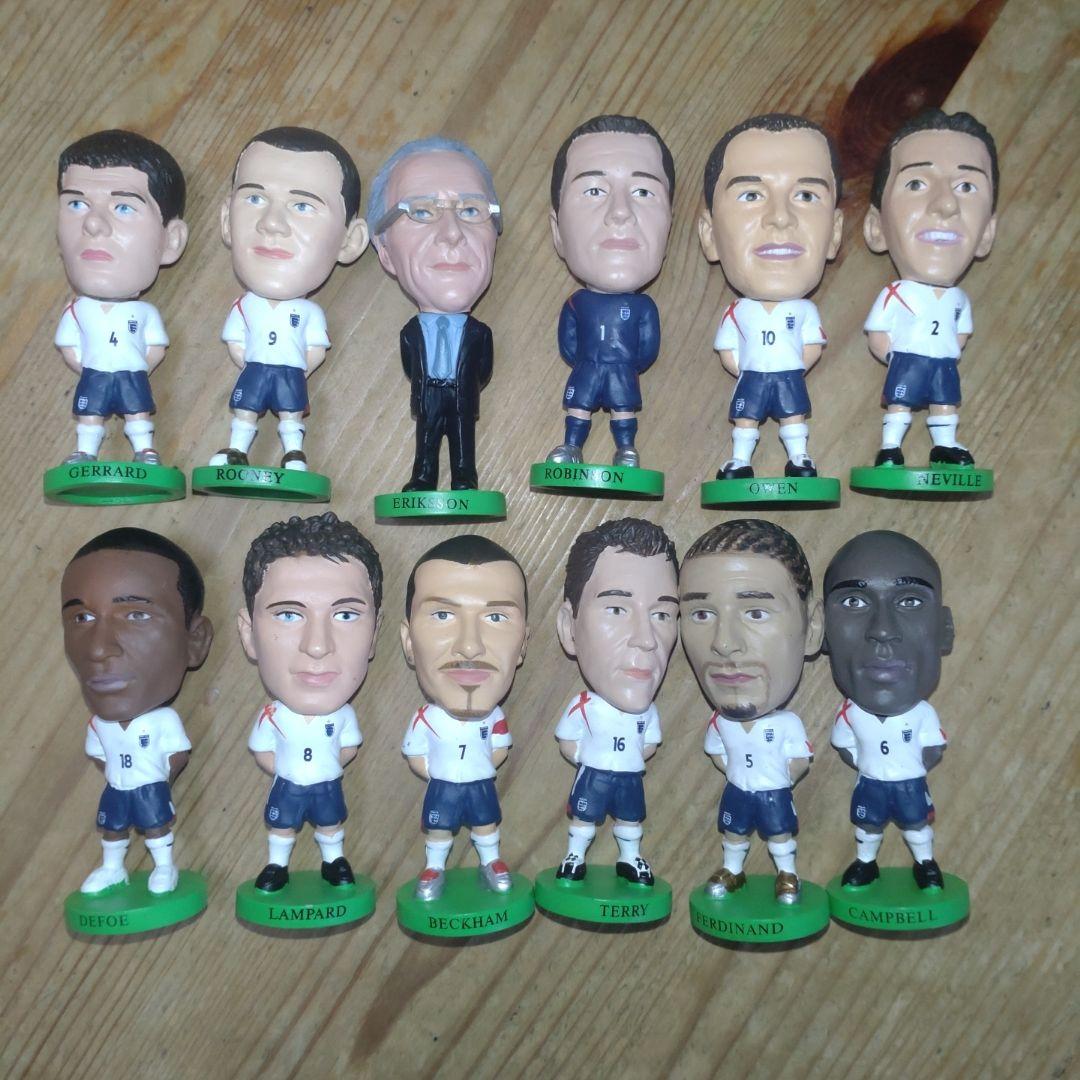 リテイルP】イングランド代表 2006 コリンシアン サッカーフィギュア セット
