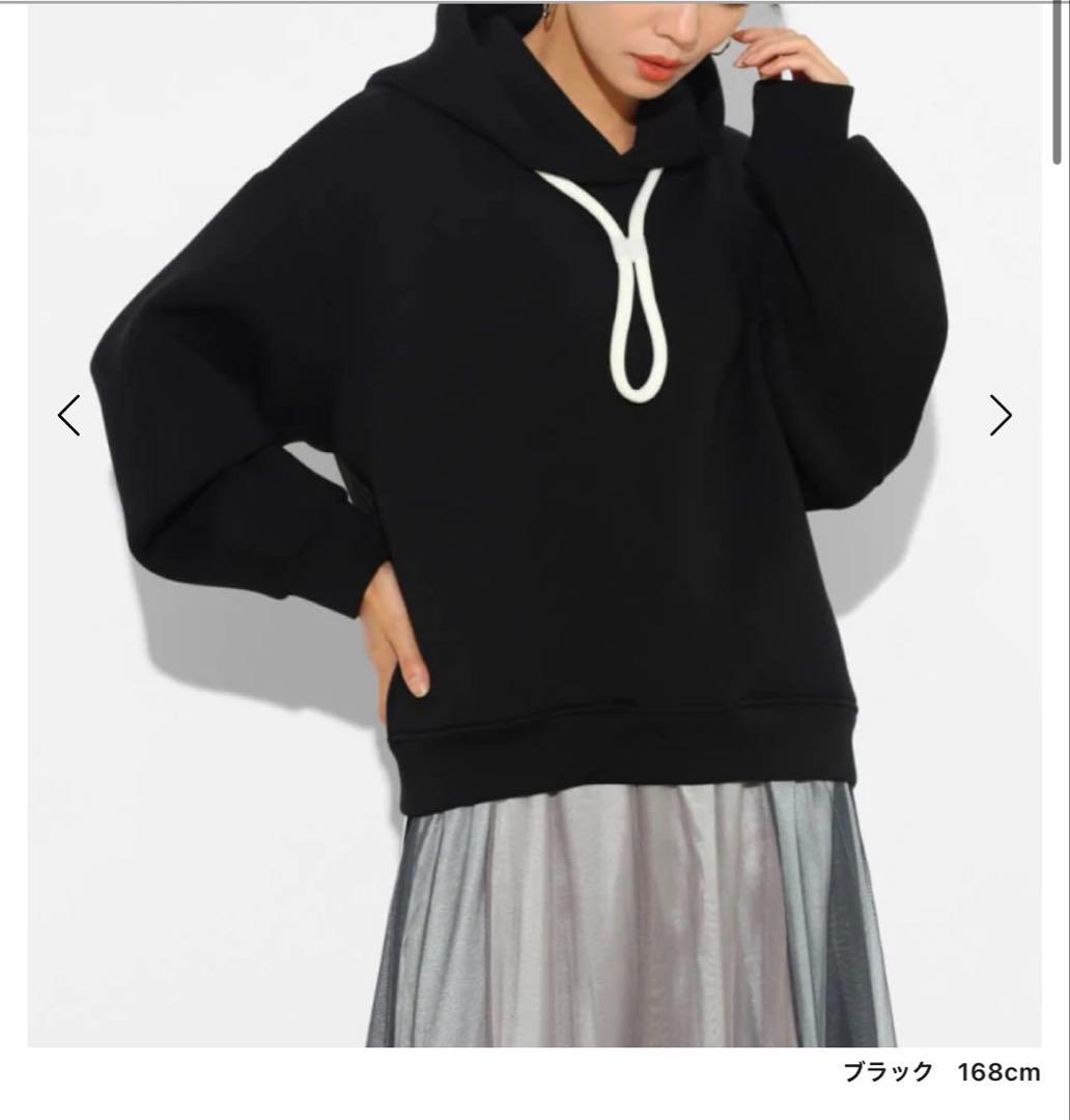 美品　SCOTCLUB（スコットクラブ） スウェットライクバックロゴパーカー