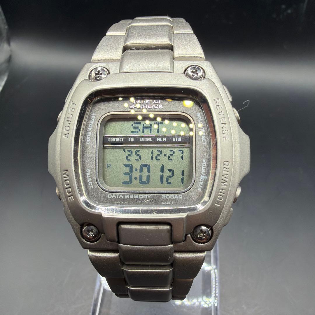 美品✨G-SHOCK MR-G MRG-210T 初代スクエア 整備済