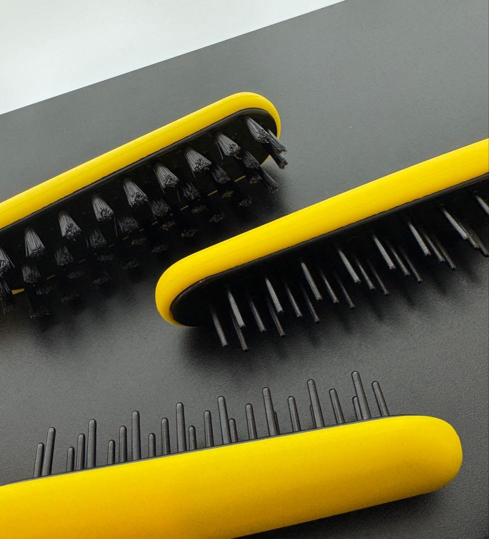 【新品特価 55%OFF6本セット】驚きの美髪！スリムストレート ツインブラシ