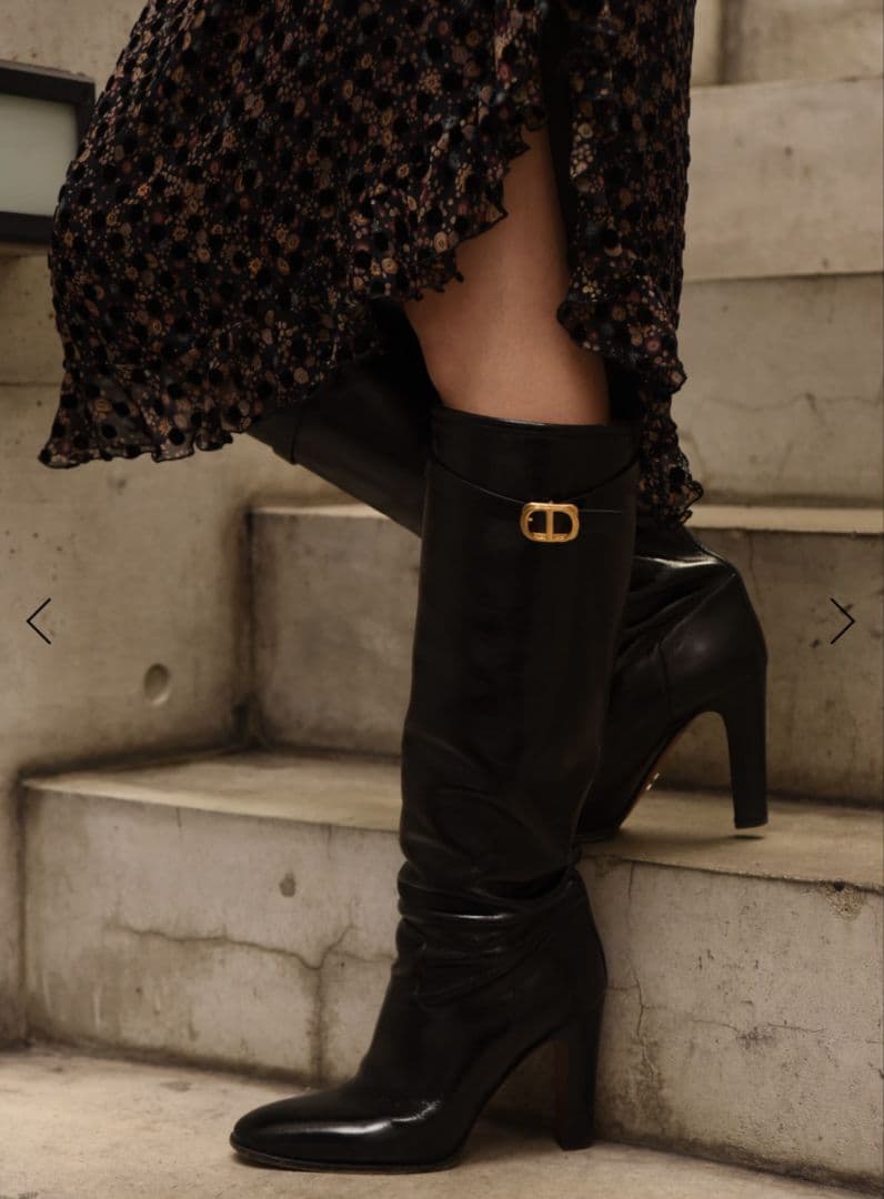 CHRISTIAN DIOR ロングブーツ