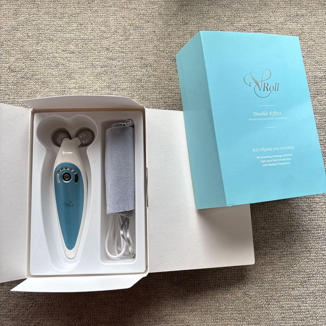【美顔器】V-ROLL ブイロール 美顔ローラー 低周波 EMS 本体
